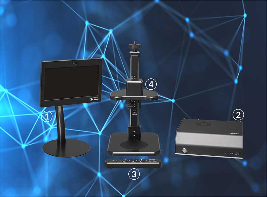 Microscope 3D chez Biomed